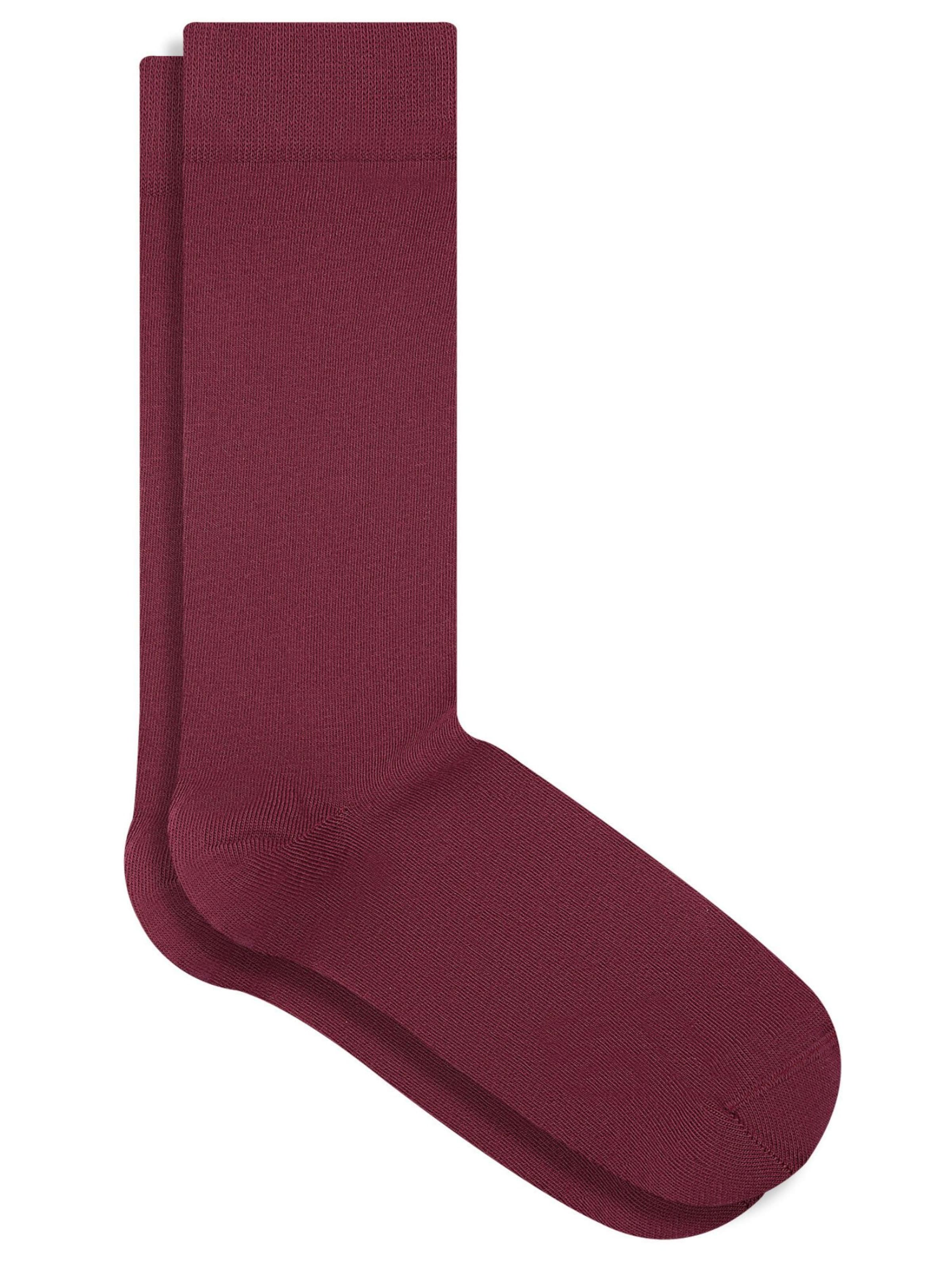 Albero Natur Socks 'Bio Baumwoll Unisex Socken Classic' in Red: front