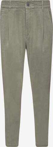 DRYKORN Pleat-Front Pants 'Chasy' in Green: front