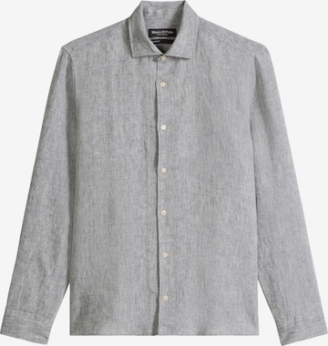 Marc O'Polo Regular Fit Hemd in Blau: Vorderseite