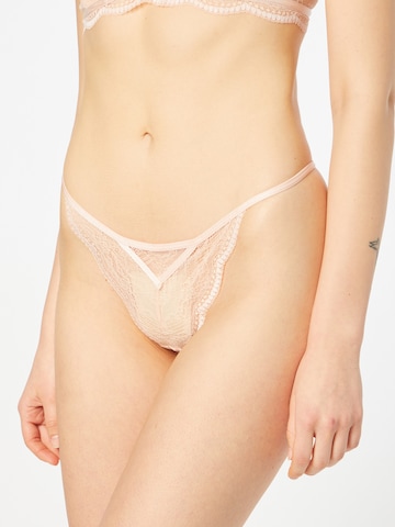 ABOUT YOU x hunkemöller String bugyik 'Isabelle' - rózsaszín: elől