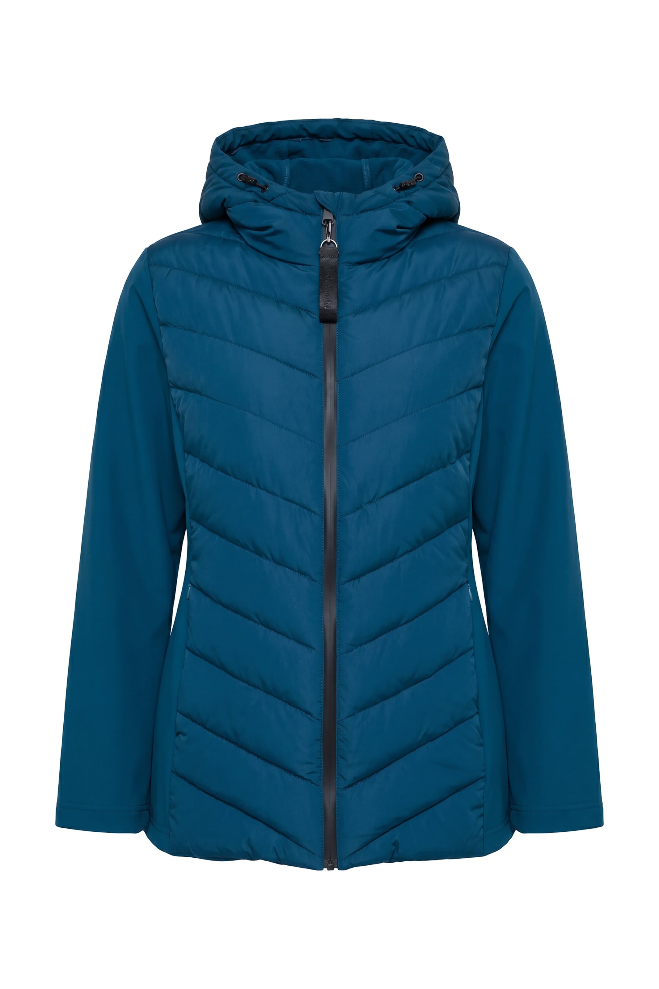 Ulla Popken Between-season jacket in Blue: front