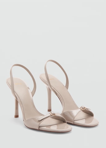 MANGO - Sandalias en beige