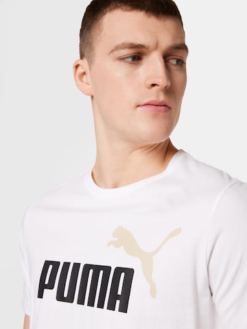 PUMA Performance Shirt 'Essentials' in White
