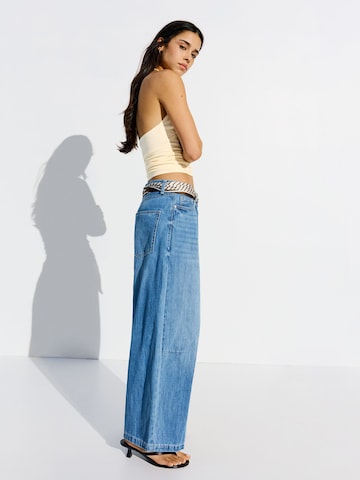 Bershka Top - sárga