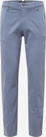 JACK & JONES Slimfit Chinobukse 'Marco Fred' i blå: forside