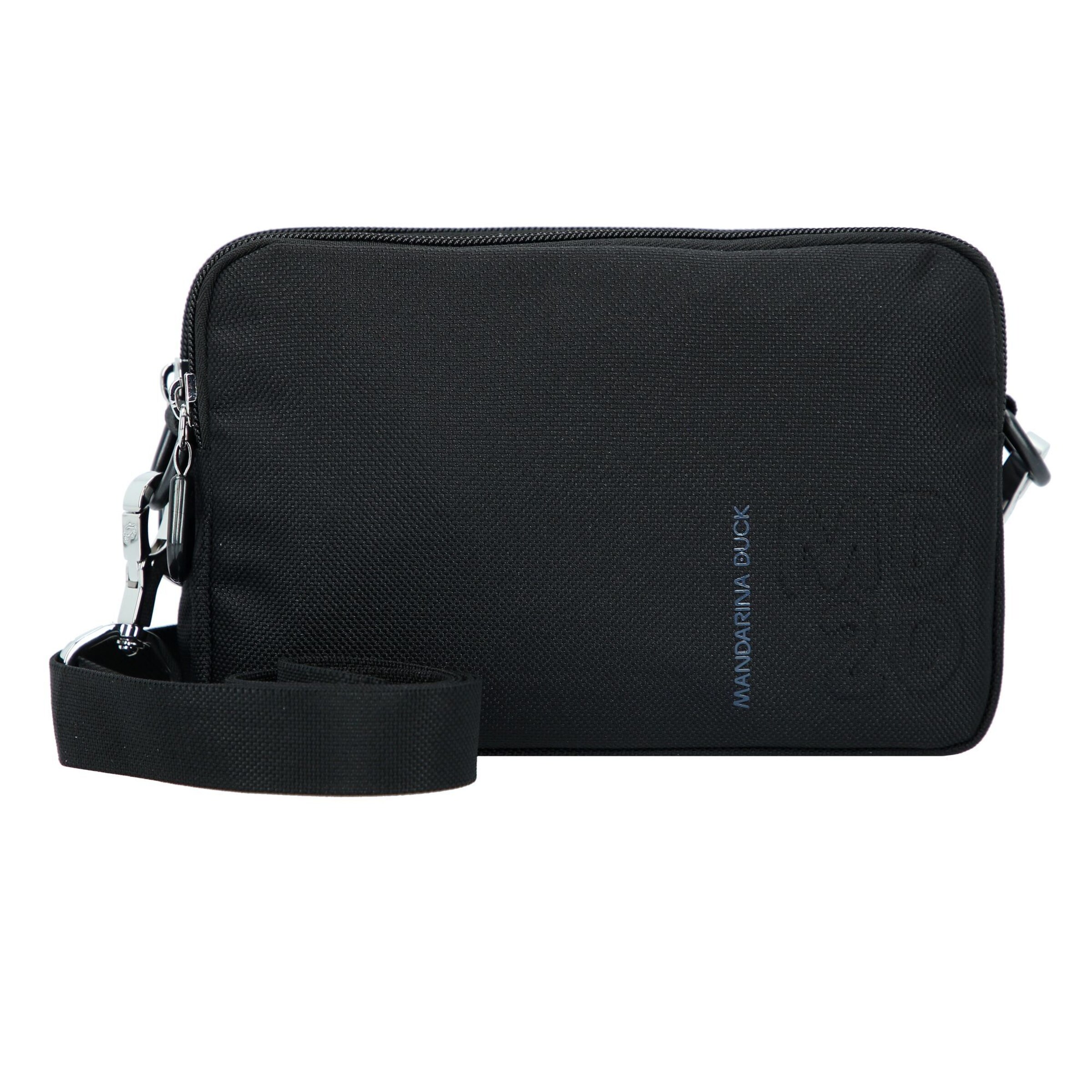 MANDARINA DUCK Crossbody Bag in Black: front