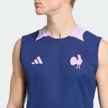 ADIDAS PERFORMANCE Performance shirt 'France Singlet' in Blue