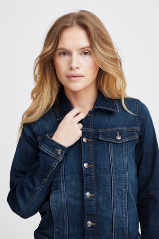Pulz Between-Season Jacket 'KATJA' in Blue