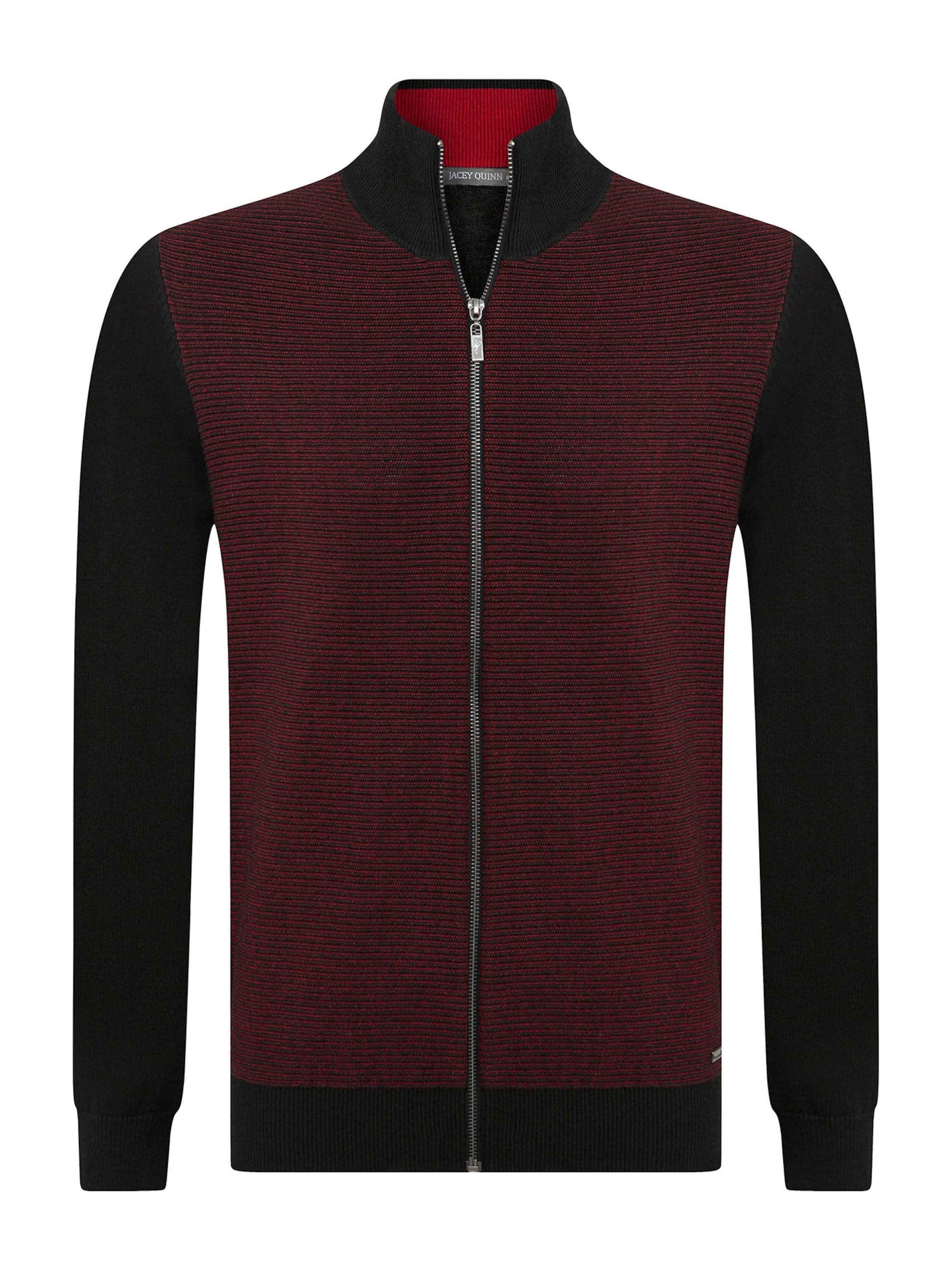 Jacey Quinn Вязаная кофта в Черный: спереди