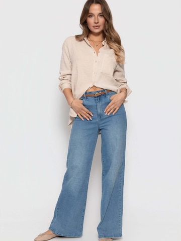 SASSYCLASSY Bluse‌‌‌‌‌‌‌‌‌ in Beige