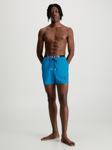 Calvin Klein Swimwear Board Shorts in Blue