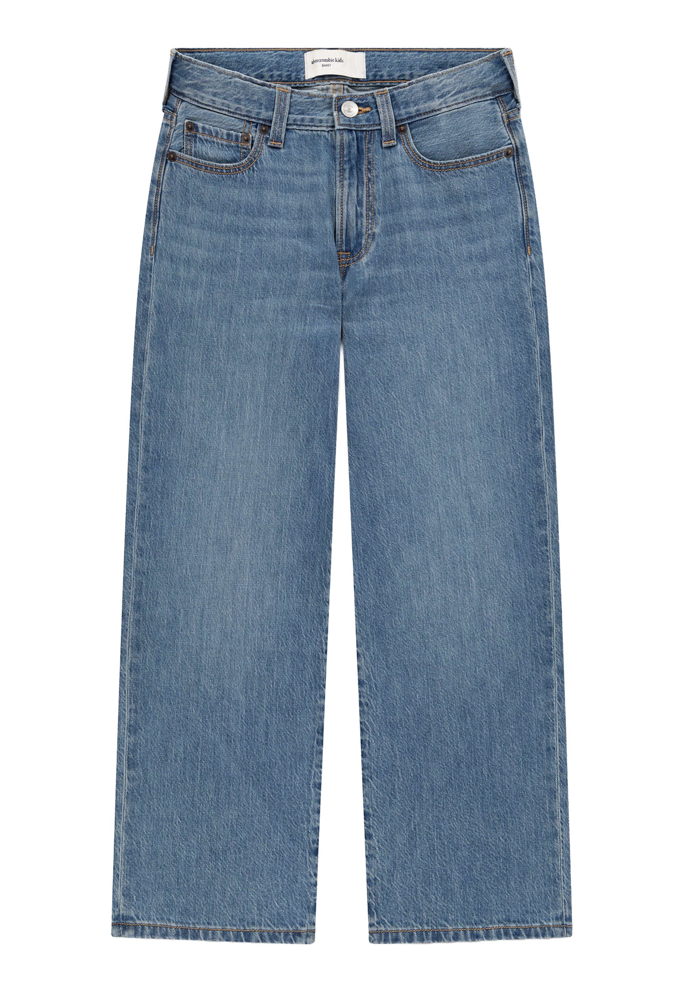 Abercrombie & Fitch Jeans i blå: framsida