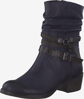 MARCO TOZZI Cowboy Boots in Blue: front