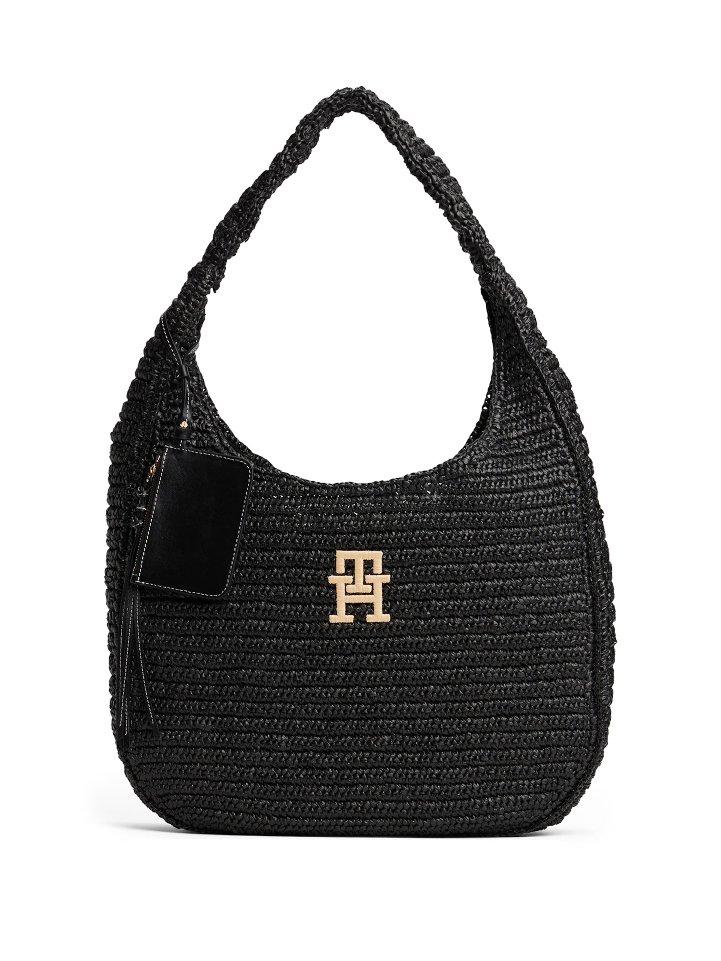 TOMMY HILFIGER "Чанта тип ""Shopper""" в черно: отпред