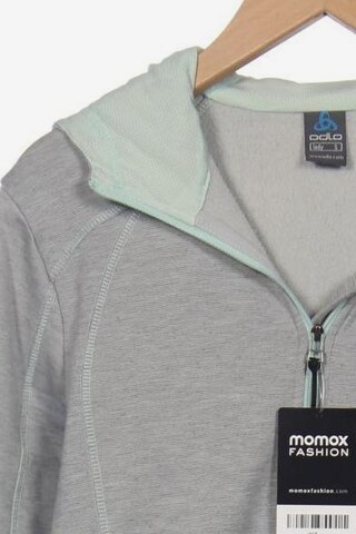ODLO Sweatshirt & Zip-Up Hoodie in S in Grey