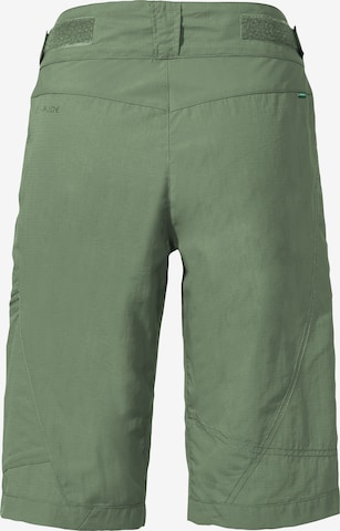 VAUDE Regular Workout Pants 'Tamaro' in Green