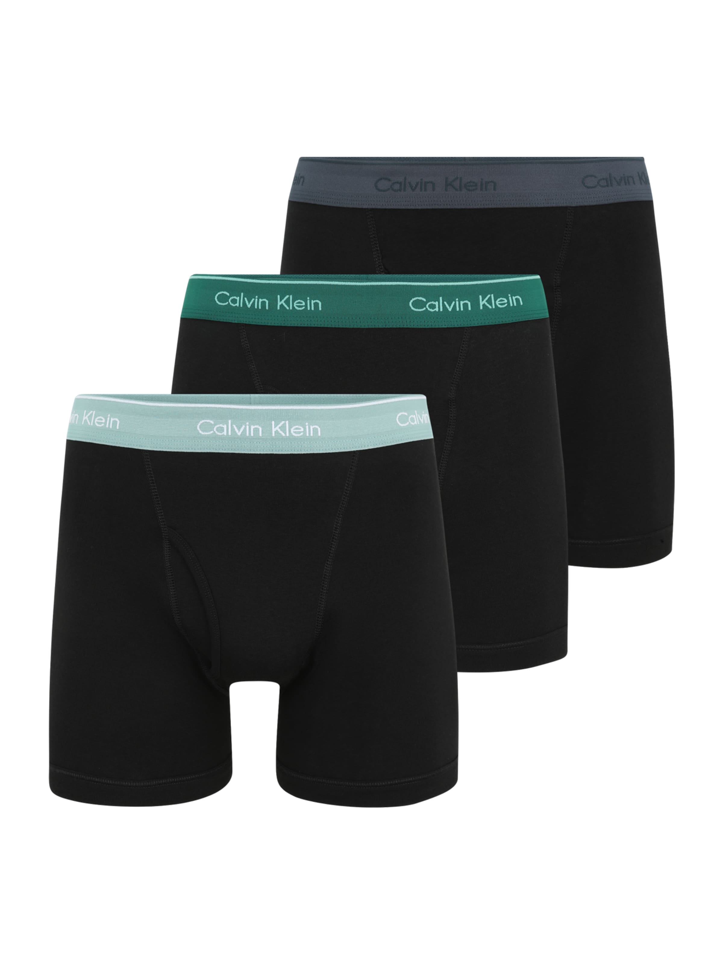 Calvin Klein Underwear - Calzoncillo boxer en negro: frente