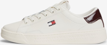 Tommy Jeans Platform trainers in Beige: front
