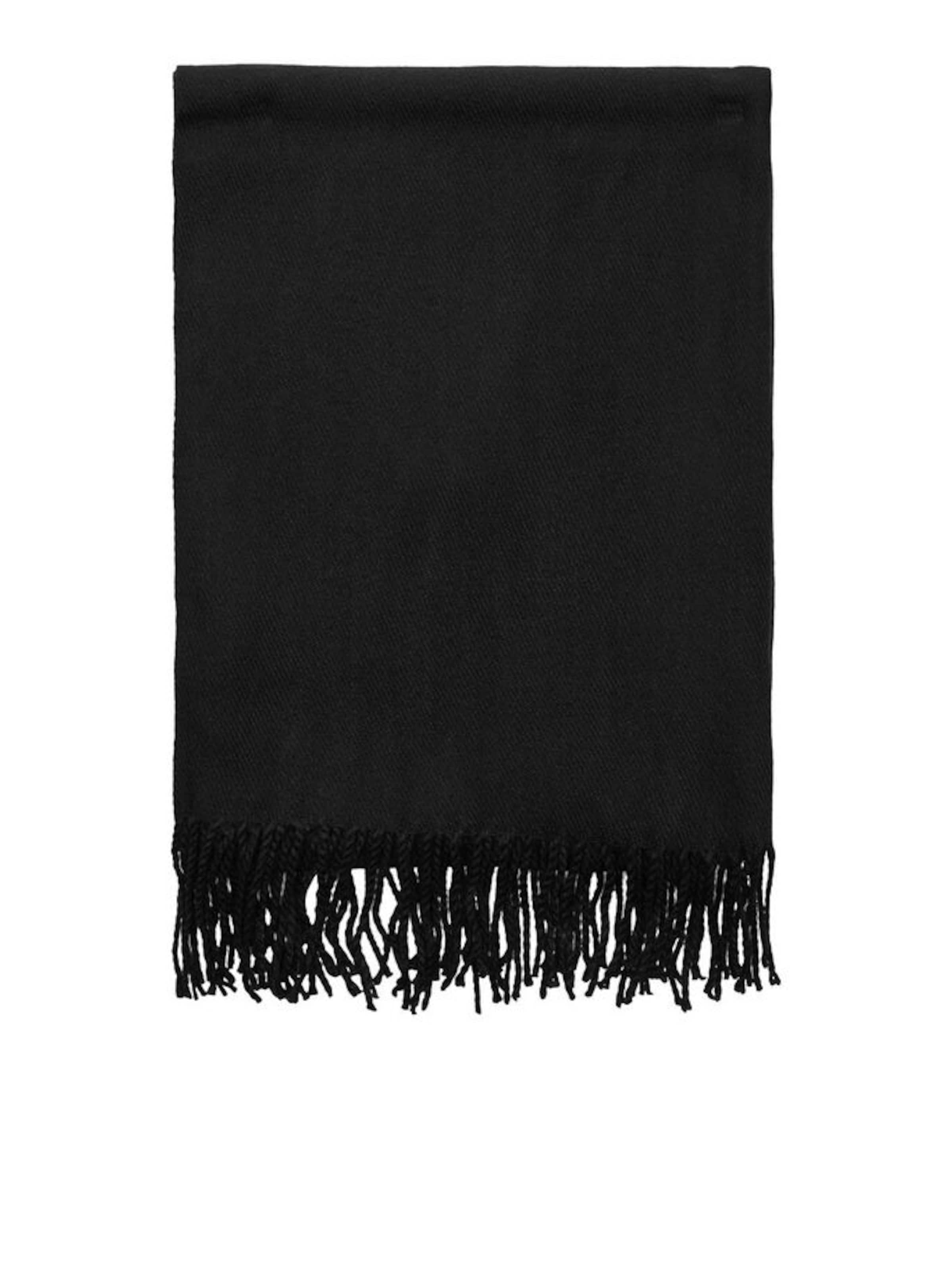 Écharpe 'Solid' JACK & JONES en noir
