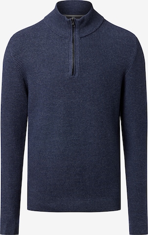 Pull-over Nils Sundström en bleu : devant