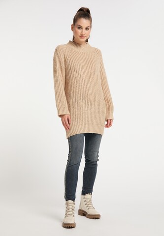MYMO Oversized Sweater in Beige