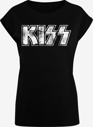F4NT4STIC T-shirt 'Kiss' en noir / blanc, Vue avec produit