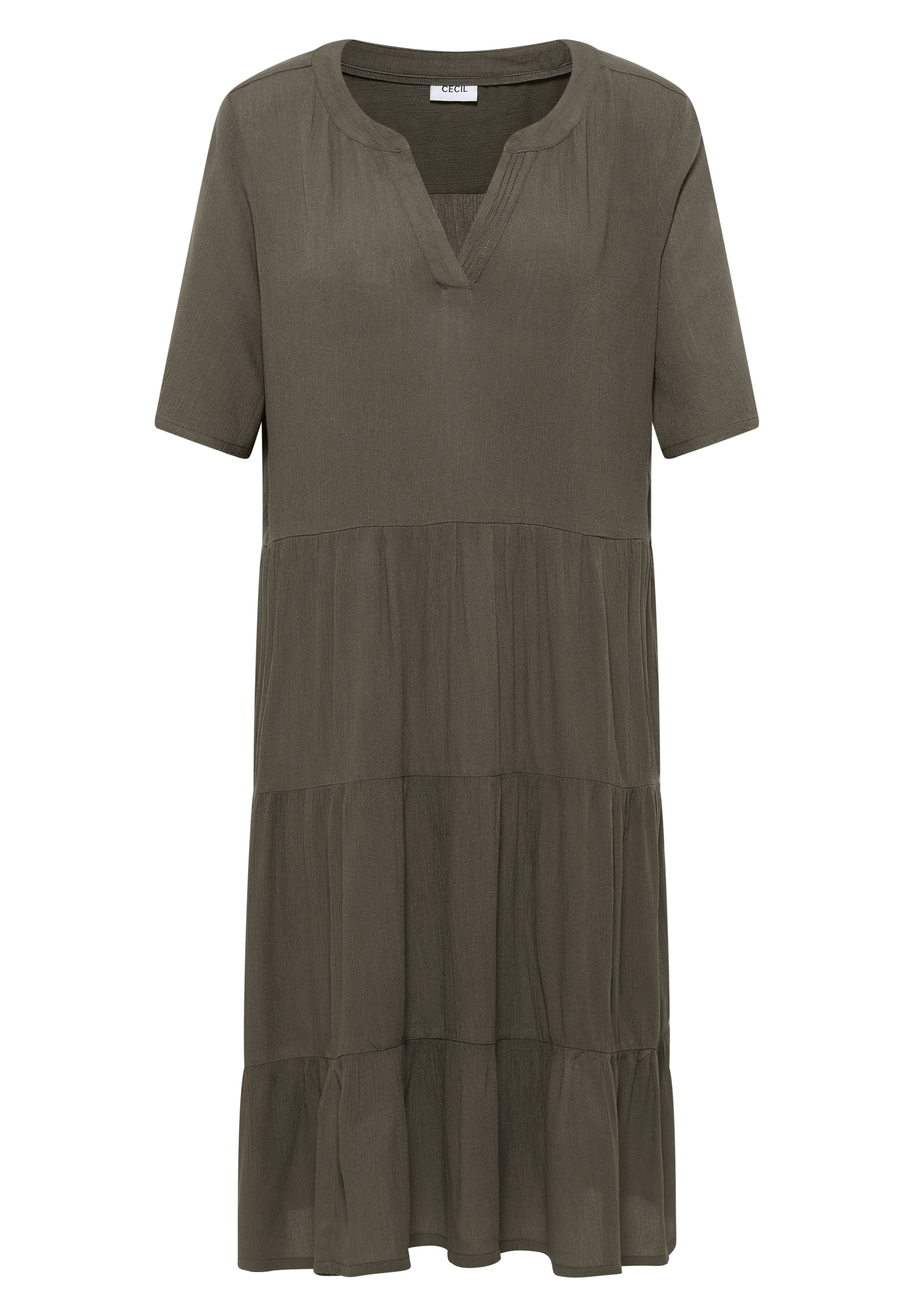CECIL Kleid in Grün: Vorderseite