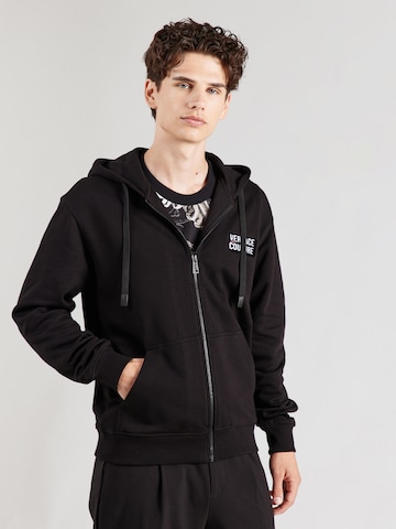 Versace Jeans Couture Mikina – černá: přední strana