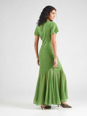 Robe de soirée TOPSHOP en vert