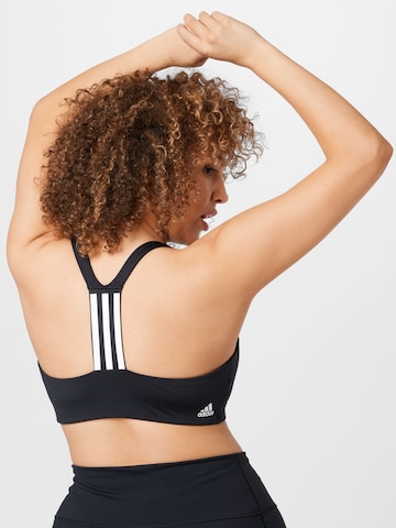 ADIDAS SPORTSWEAR Bralette Sports bra 'Powerimpact Medium-Support ' in Black