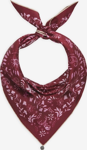 Foulard CODELLO en rouge : devant
