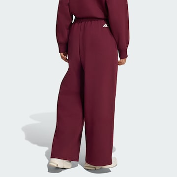 ADIDAS SPORTSWEAR Loose fit Sports trousers in Red