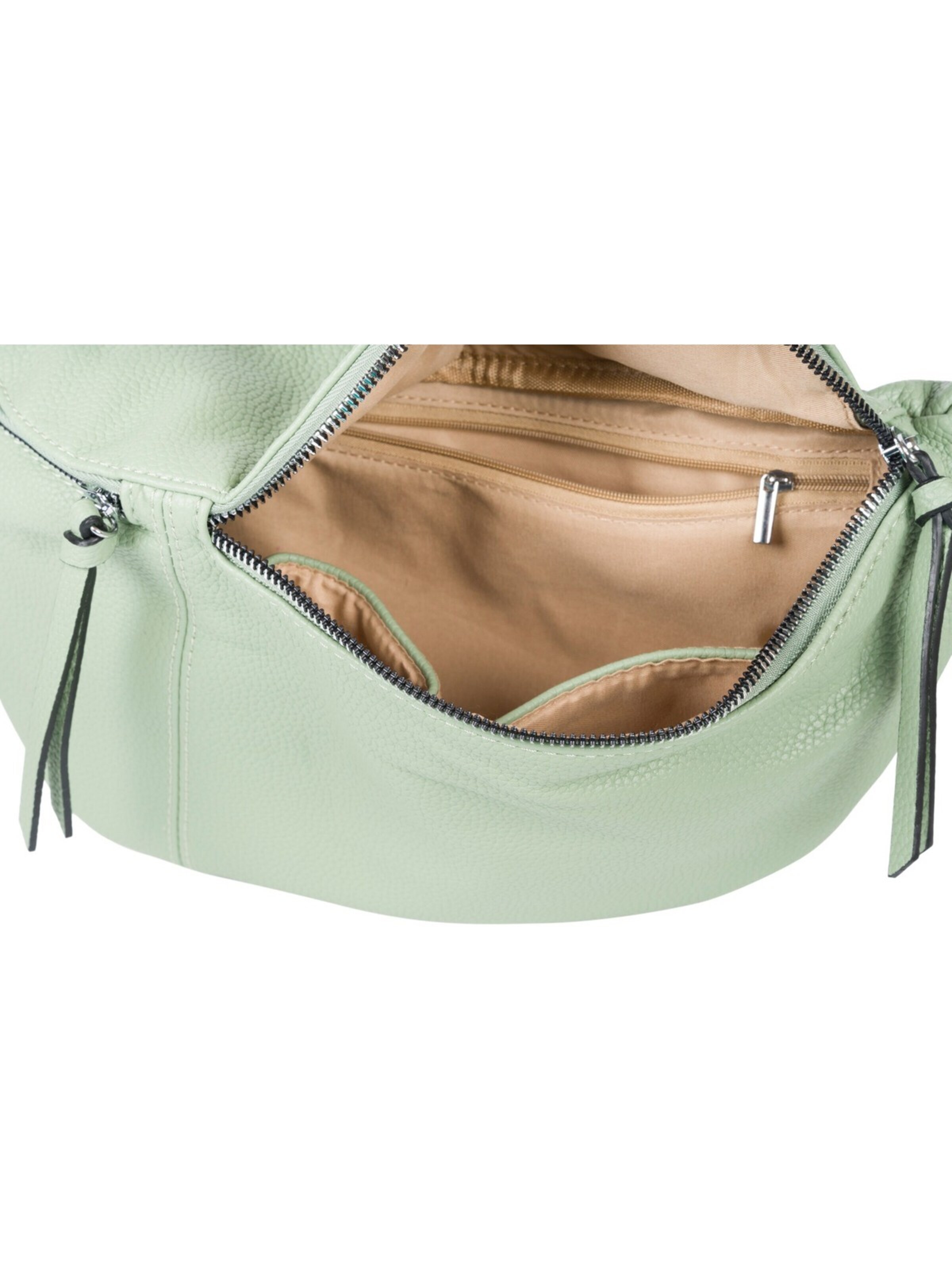 styleBREAKER Umhängetasche 'Halbmond Crossbody Bag Set 3-Teilig'‌‌‌‌‌‌‌‌‌‌ in Grün