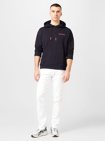 SCOTCH & SODA Sweatshirt i blå