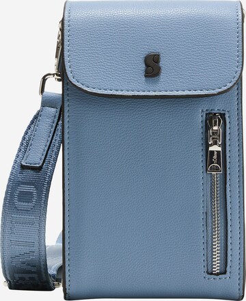 s.Oliver Crossbody bag in Blue: front