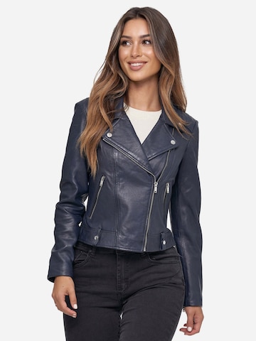 Veste mi-saison 'F507' Tazzio en bleu : devant