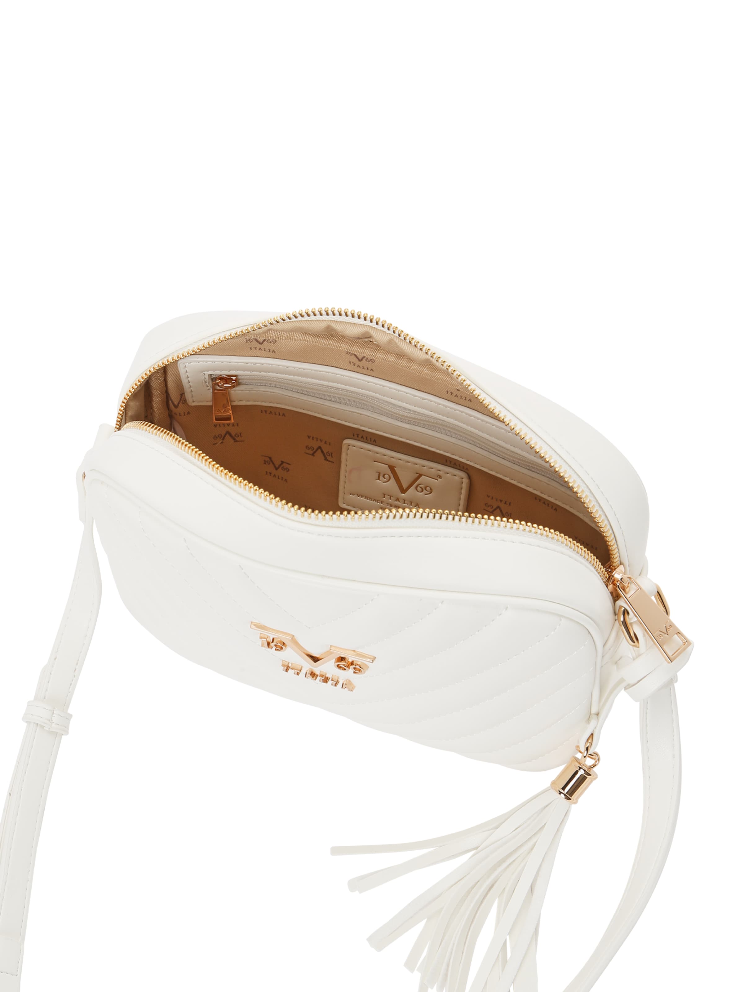 balta 19V69 ITALIA Rankinė su ilgu dirželiu 'BLANCH'