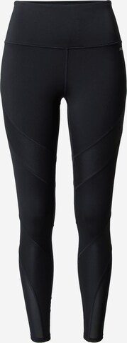 HKMX Skinny Sportovní kalhoty – černá: přední strana