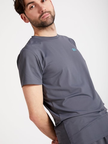SPORTKIND Funktionsshirt 'Crew Neck'‌‌‌‌‌‌ in Grau