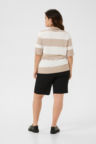 Pull-over 'KCLizzy' KAFFE CURVE en beige