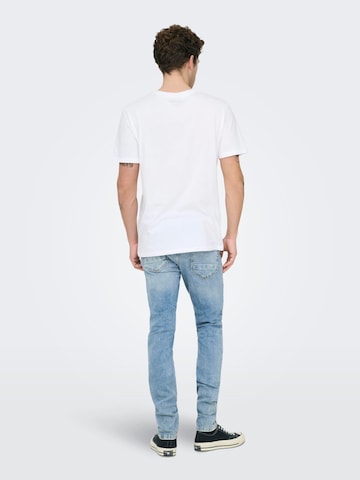 Only & Sons Baggy Jeans 'loom' in Blauw