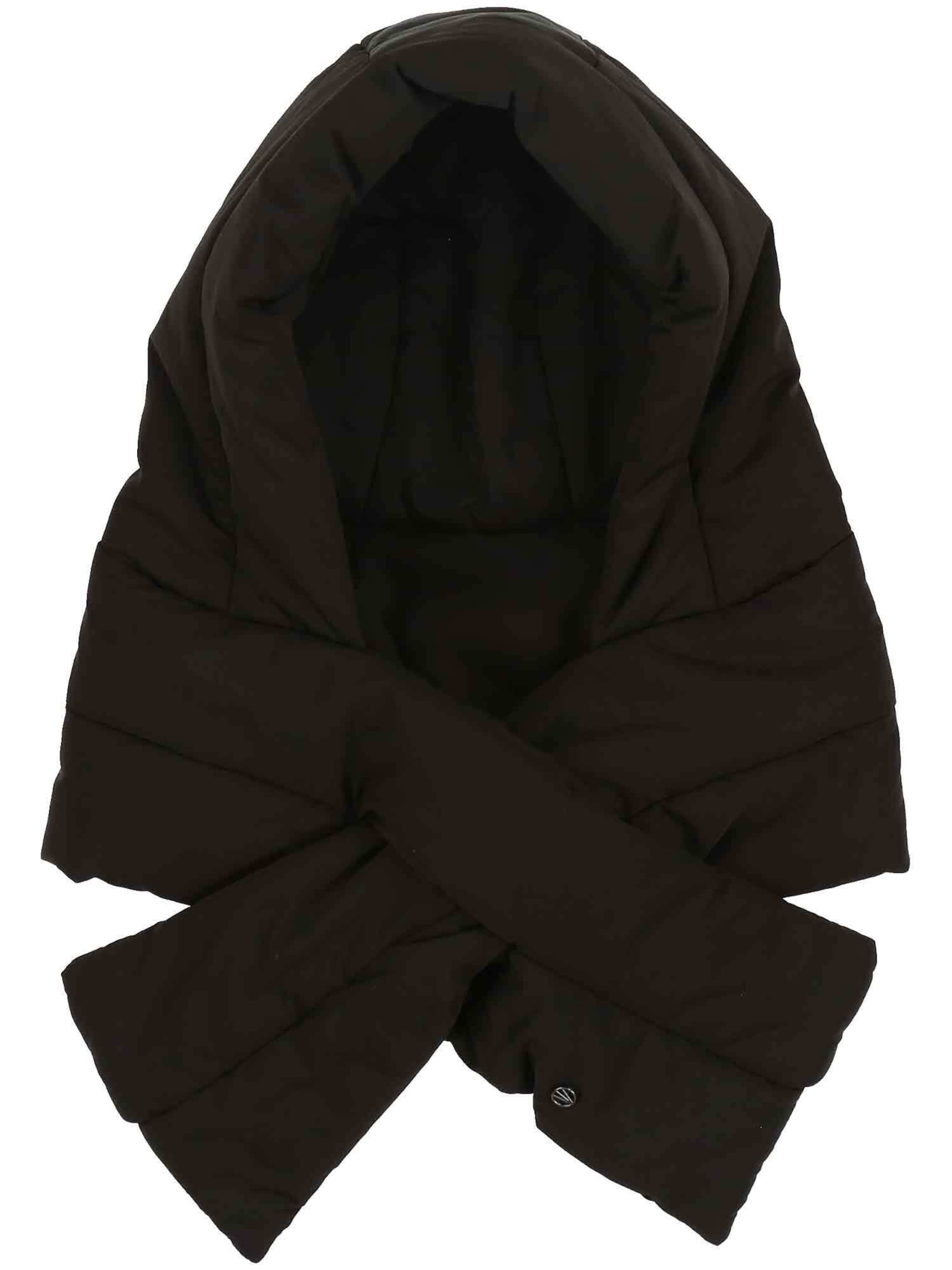 LOEVENICH Schal in Schwarz: Vorderseite