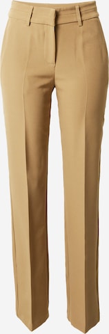 Pantaloni con piega frontale 'BLURIS' di Y.A.S in marrone: frontale