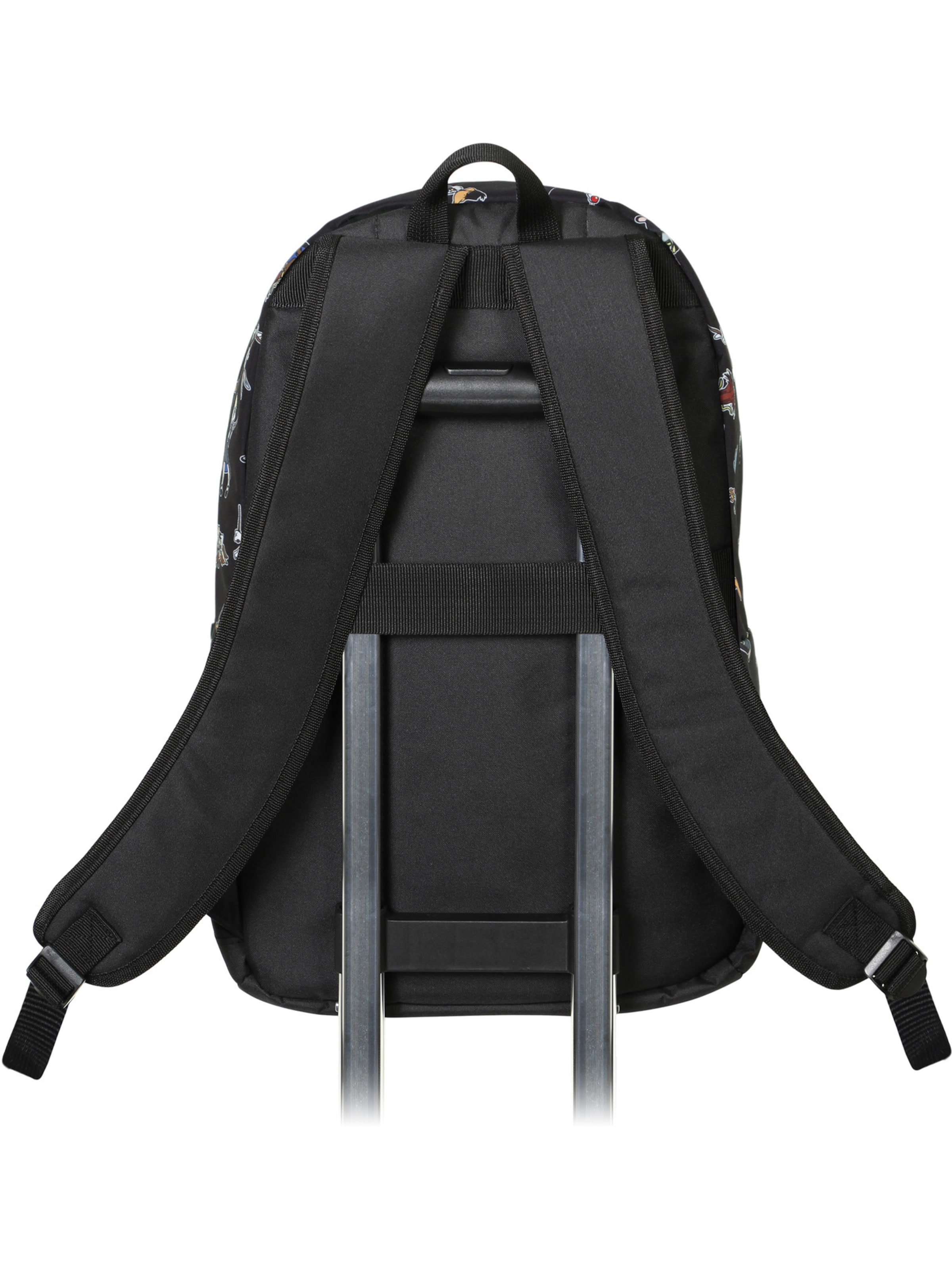 Warner Bros. Backpack ' Looney Tunes Harry Tunes-FAN HS 2.0 ' in Black