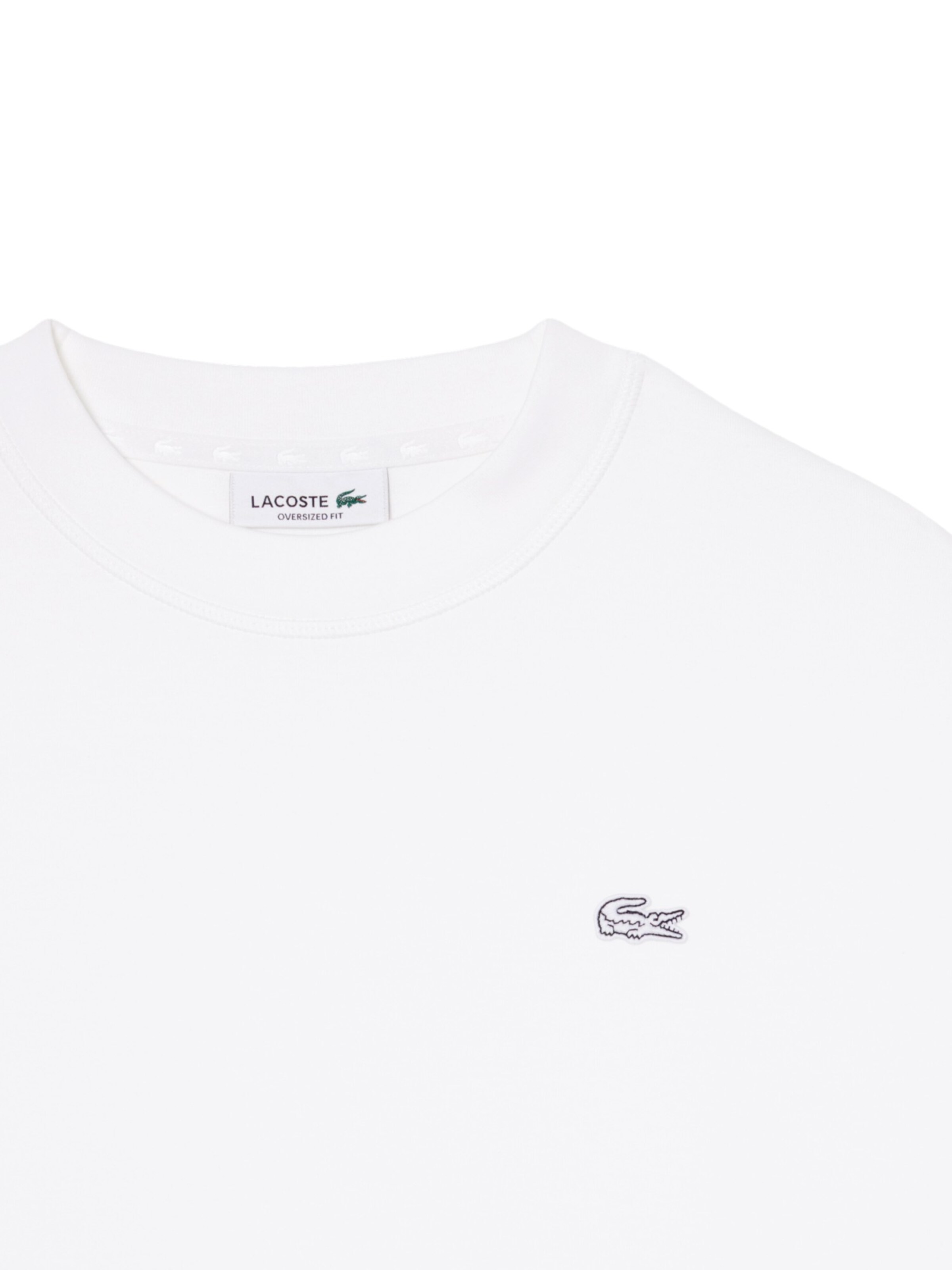 Sweat-shirt LACOSTE en blanc