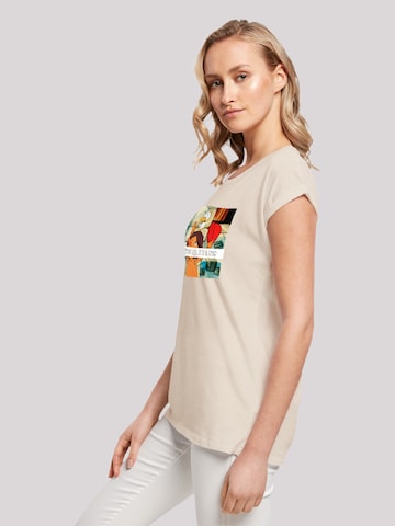 F4NT4STIC Shirt 'Heroes of Childhood Pinocchio' in Beige