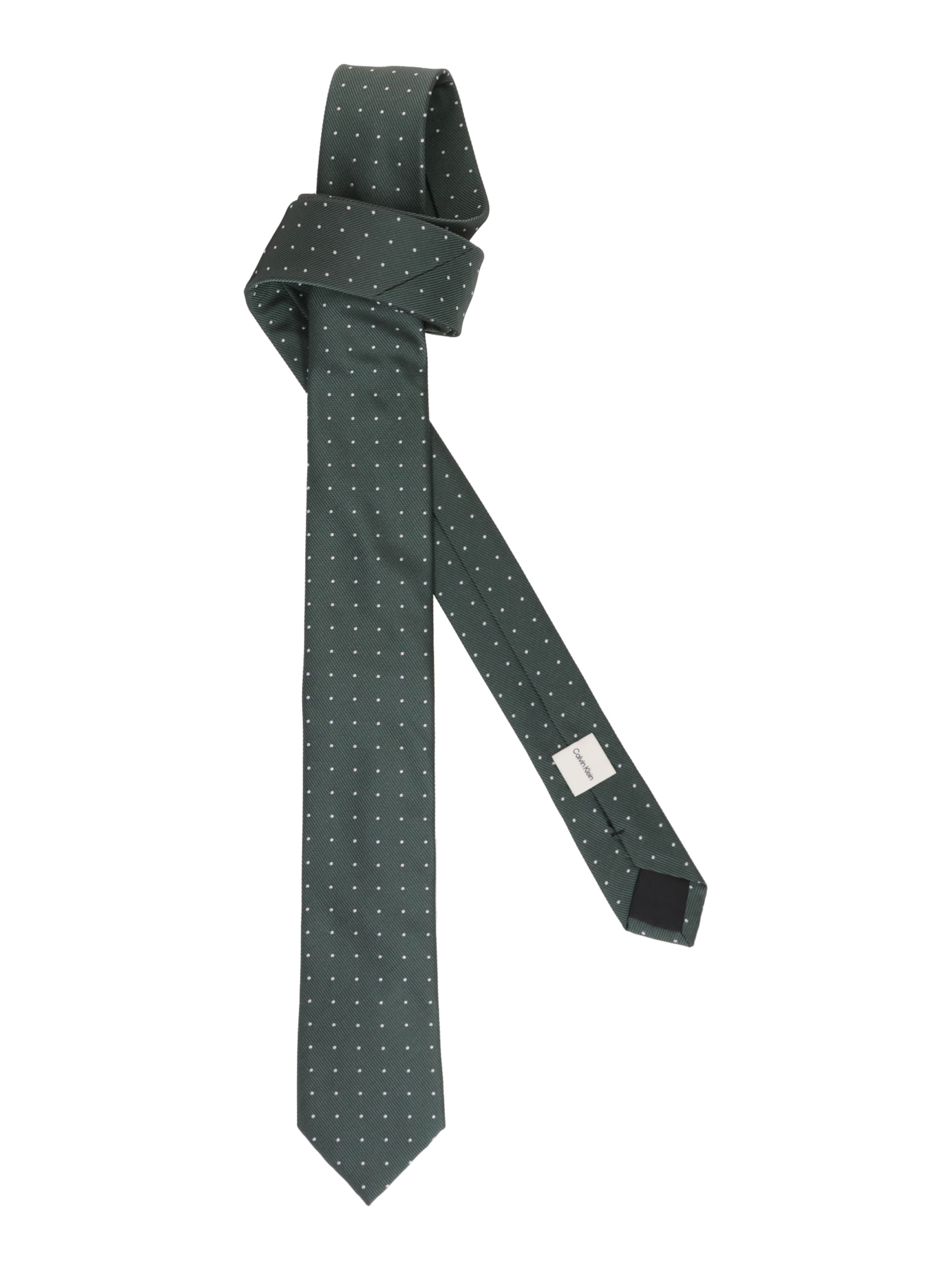 žalia Calvin Klein Kaklaraištis 'SKOKIE': priekis