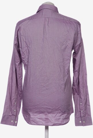 HUGO Button Up Shirt in M in Purple