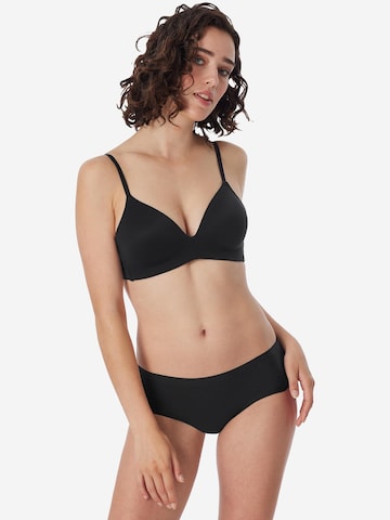 SCHIESSER Panty 'Invisible Cotton' in Black