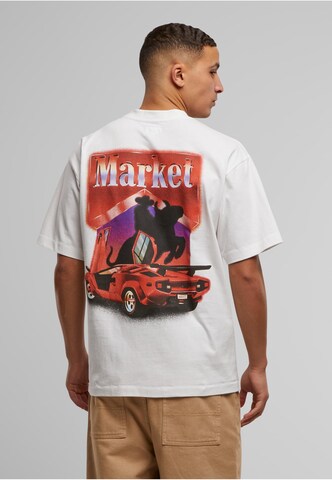 MARKET T-Shirt 'Bullrider' in Weiß: Vorderseite